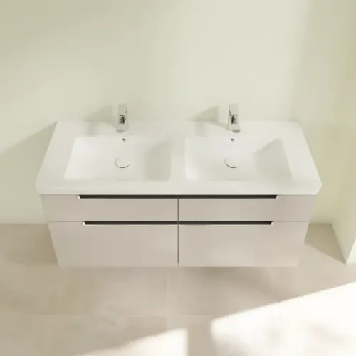 Villeroy & Boch Subway 2.0 Тумба под раковину, 4 выдвижных ящика, 1287 x 590 x 449 mm, Soft Grey A91710VK