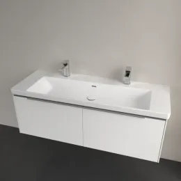 Villeroy & Boch Subway 3.0 Pаковина для установки на тумбу, 1300 x 475 x 170 mm, Альпийский белый, с переливом 4A70D401