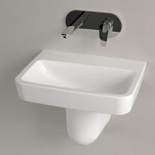 Villeroy & Boch O.novo Раковина компактная, 500 x 370 x 160 mm, Альпийский белый, без перелива 43445301