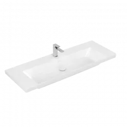 Villeroy & Boch Subway 3.0 Pаковина для установки на тумбу, 1300 x 475 x 170 mm, Альпийский белый, без перелива 4A70D101