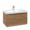 Villeroy & Boch Subway 3.0 Тумба под раковину, 1 выдвижной ящик, 772 x 429 x 478 mm, Oak Kansas C57301RH