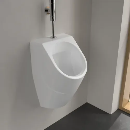 Villeroy & Boch O.novo Писсуар, без крышки, Подвод воды сверху, 335 x 320 mm, Альпийский белый 75230001