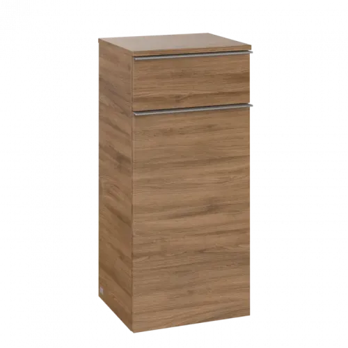 Villeroy & Boch Venticello Шкаф Боковой, 1 дверь, 1 выдвижной ящик, 404 x 866 x 372 mm, Oak Kansas / Oak Kansas A95001RH
