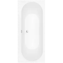 Villeroy & Boch Oberon 2.0 Ванна, 1700 x 750 mm, Stone White UBQ170OBR2DV-RW