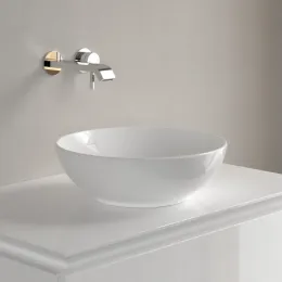 Villeroy & Boch Loop & Friends Раковина для установки на столешницу, 380 x 380 x 120 mm, Альпийский белый, без перелива 4A450101