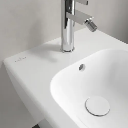 Villeroy & Boch Avento Биде, настенный, 370 x 530 mm, Альпийский белый CeramicPlus 540500R1
