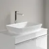Villeroy & Boch Venticello Надстраиваемый полуутопленный умывальник, 555 x 360 x 110 mm, Stone White CeramicPlus, с переливом 411355RW