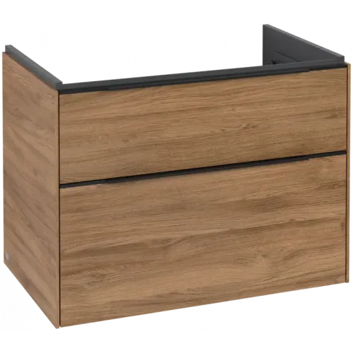 Villeroy & Boch Subway 3.0 Тумба под раковину, 2 выдвижных ящика, 772 x 576 x 478 mm, Oak Kansas C57401RH