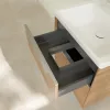 Villeroy & Boch Subway 3.0 Тумба под раковину, с подсветкой, 2 выдвижных ящика, 572 x 576 x 478 mm, Oak Kansas C578L0RH