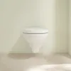 Villeroy & Boch O.novo Унитаз с вертикальным смывом, с короткой базой, настенный, Альпийский белый 56881001