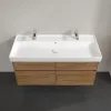 Villeroy & Boch Collaro Тумба под раковину, с подсветкой, 4 выдвижных ящика, 1154 x 546 x 444 mm, Oak Kansas C012B0RH