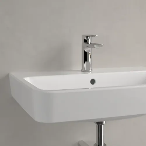 Villeroy & Boch O.novo Pаковина, 650 x 460 x 175 mm, Альпийский белый, с переливом, задняя сторона и нижняя сторона шлифованные 4A41KG01