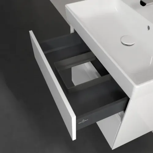 Villeroy & Boch Collaro Тумба под раковину, с подсветкой, 2 выдвижных ящика, 604 x 546 x 444 mm, Glossy White C009B0DH