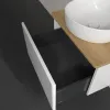 Villeroy & Boch Antao Тумба под раковину, 1 выдвижной ящик, 600 x 360 x 500 mm, лицевая поверхность без текстурированной отделки, Glossy White Lacquer / Honey Oak K29051GF