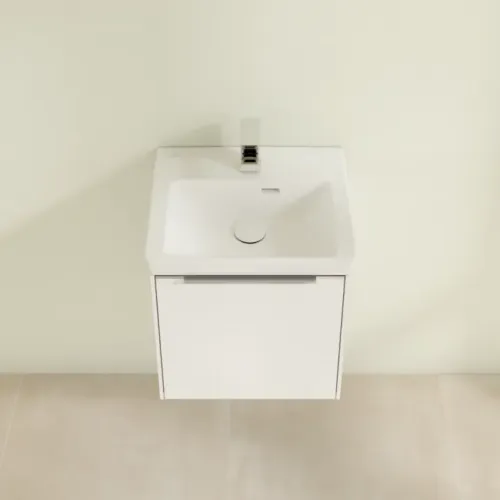 Villeroy & Boch Subway 3.0 Тумба под раковину, 1 дверь, 423 x 429 x 378 mm, Pure White C58100VF