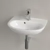 Villeroy & Boch O.novo Раковина компактная, 500 x 380 x 160 mm, Альпийский белый, с переливом 43405001