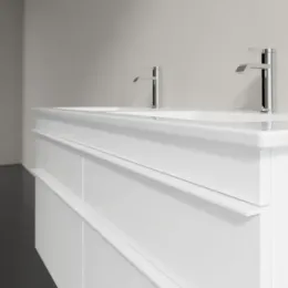 Villeroy & Boch Venticello Тумба под раковину, 4 выдвижных ящика, 1253 x 590 x 502 mm, Glossy White / Glossy White A93002DH