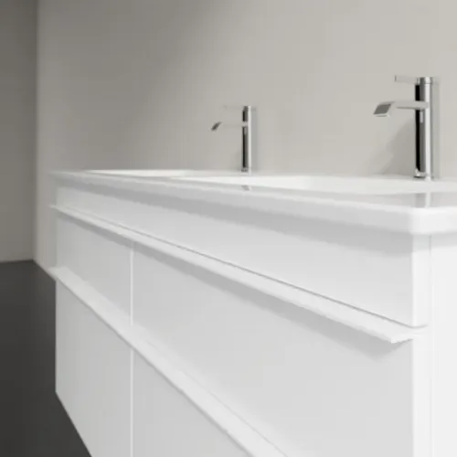 Villeroy & Boch Venticello Тумба под раковину, 4 выдвижных ящика, 1253 x 590 x 502 mm, Glossy White / Glossy White A93002DH