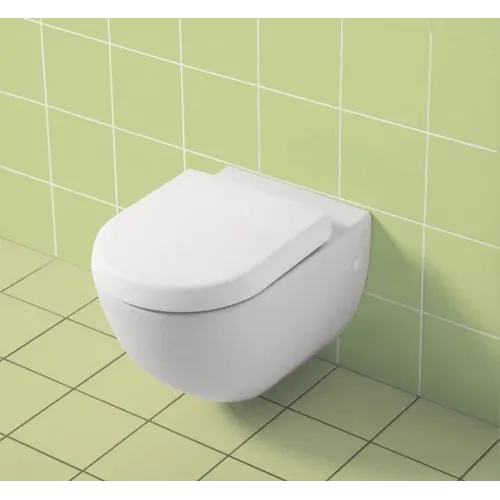 Villeroy & Boch Subway Унитаз с вертикальным смывом, настенный, Альпийский белый 66001001