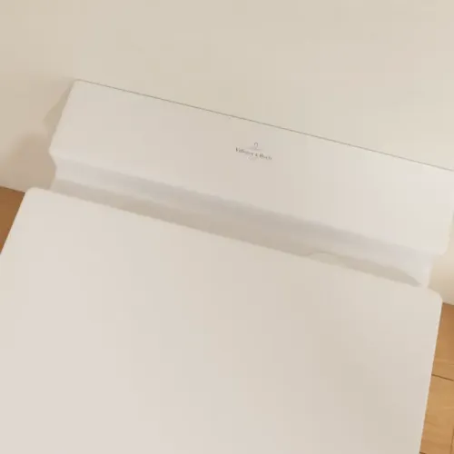 Villeroy & Boch Finion Унитаз с открытым смывным краем, настенный, Альпийский белый CeramicPlus 4664R0R1