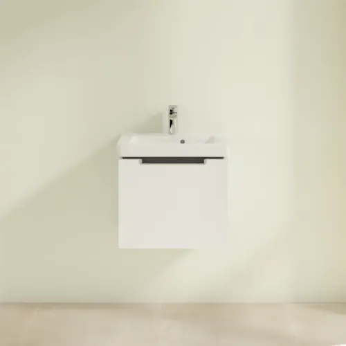 Villeroy & Boch Subway 2.0 Тумба под раковину, 1 выдвижной ящик, 485 x 420 x 379 mm, Glossy White A68500DH