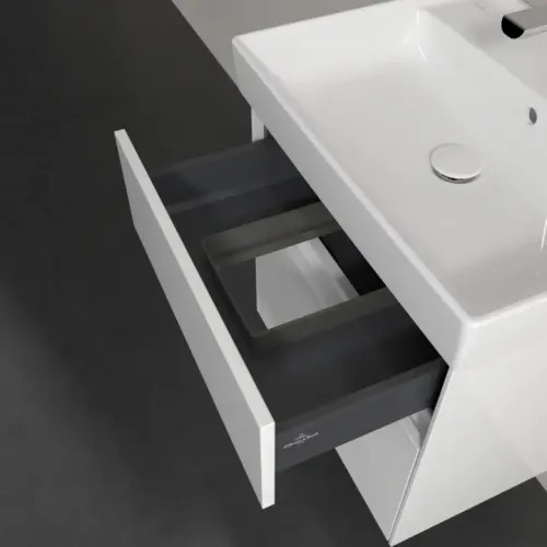 Villeroy & Boch Collaro Тумба под раковину, 2 выдвижных ящика, 554 x 546 x 444 mm, Glossy White C00800DH