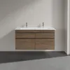 Villeroy & Boch Venticello Тумба под раковину, 4 выдвижных ящика, 1153 x 590 x 502 mm, Arizona Oak / Arizona Oak A92901VH