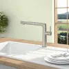 Villeroy & Boch Sorano Sky Shower Однорычажный смеситель для мойки Однорычажный смеситель для мойки, выкл Нержавеющая сталь, Сплошная нержавеющая сталь 926900LC