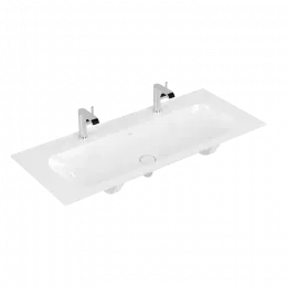 Villeroy & Boch Finion Pаковина для установки на тумбу, 1200 x 500 x 160 mm, Альпийский белый CeramicPlus, без перелива, нешлифованный 4164C1R1