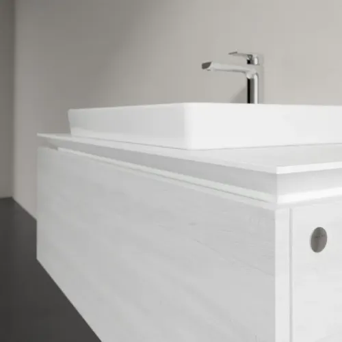 Villeroy & Boch Legato Тумба под раковину, 1 выдвижной ящик, 1000 x 380 x 500 mm, White Wood / White Wood B68000E8