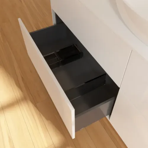 Villeroy & Boch Finion Тумба под раковину, 4 выдвижных ящика, 1600 x 603 x 501 mm, Glossy White Lacquer FA9100GF