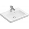 Villeroy & Boch Subway 2.0 Раковина компактная, 500 x 400 x 140 mm, Альпийский белый, с переливом 7315F001