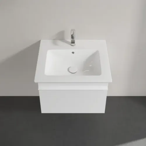 Villeroy & Boch Venticello Тумба под раковину, 1 выдвижной ящик, 553 x 420 x 502 mm, Glossy White / Glossy White A93202DH