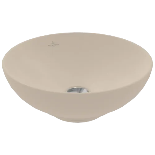 Раковина накладная Villeroy & Boch Loop&Friends 38 x 38 см Almond CeramicPlus 4A4500AM