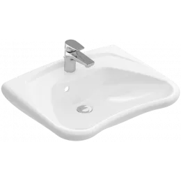 Villeroy & Boch ViCare Pаковина ViCare, 600 x 490 x 170 mm, Альпийский белый, с переливом 71196301