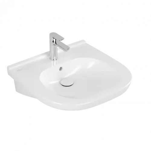 Villeroy & Boch ViCare Pаковина ViCare, 555 x 540 x 195 mm, Альпийский белый, с переливом 41195501