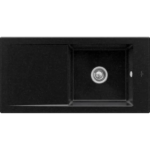 Villeroy & Boch Timeline 60 Мойка, включая Комплект слива с ручным управлением, выкл Керамика, 1000 x 510 mm, Chromit CeramicPlus 679001J0