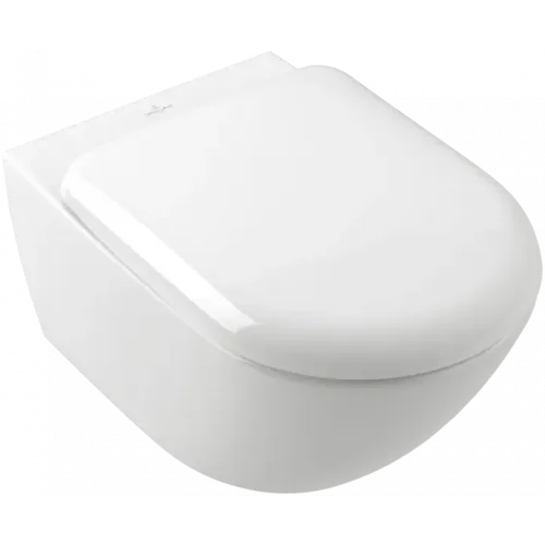 Villeroy & Boch Antao Унитаз с открытым смывным краем, настенный, с TwistFlush, Альпийский белый CeramicPlus 4674T0R1