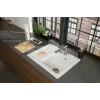 Villeroy & Boch Subway 45 Compact Мойка, включая Комплект слива с эксцентриком, выкл Керамика, 650 x 510 mm, Альпийский белый CeramicPlus 331302R1