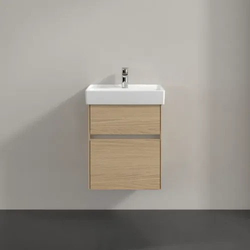 Villeroy & Boch Collaro Тумба под раковину, с подсветкой, 2 выдвижных ящика, 460 x 546 x 374 mm, Nordic Oak C006B0VJ