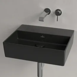 Villeroy & Boch Memento 2.0 Pаковина, 500 x 420 x 140 mm, Ebony CeramicPlus, без перелива, шлифованный 4A225FS5