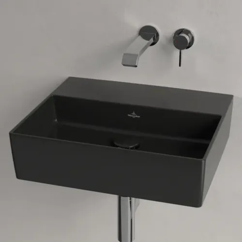 Villeroy & Boch Memento 2.0 Pаковина, 500 x 420 x 140 mm, Ebony CeramicPlus, без перелива, шлифованный 4A225FS5
