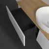 Villeroy & Boch Antao Тумба под раковину, 2 выдвижных ящика, 1600 x 360 x 500 mm, лицевая поверхность без текстурированной отделки, Glossy White Lacquer / Honey Oak K36051GF