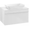 Villeroy & Boch Venticello Тумба под раковину, 1 выдвижной ящик, 757 x 436 x 502 mm, Glossy White / Glossy White A94502DH