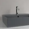 Villeroy & Boch Memento 2.0 Раковина для установки на столешницу, 600 x 420 x 140 mm, Graphite CeramicPlus, с переливом 4A0760i4