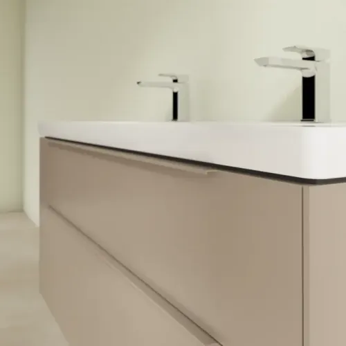 Villeroy & Boch Subway 3.0 Тумба под раковину, 4 выдвижных ящика, 1272 x 576 x 478 mm, Taupe C60202VM