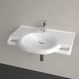 Villeroy & Boch ViCare Pаковина ViCare, 810 x 560 x 185 mm, Альпийский белый, без перелива 41208101