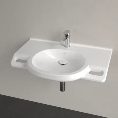 Villeroy & Boch ViCare Pаковина ViCare, 810 x 560 x 185 mm, Альпийский белый, без перелива 41208101