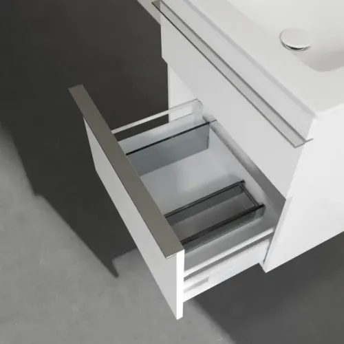 Villeroy & Boch Venticello Тумба под раковину, 2 выдвижных ящика, 553 x 590 x 502 mm, Glossy White / Glossy White A92301DH