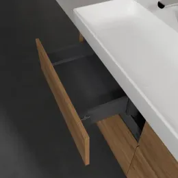 Villeroy & Boch Collaro Тумба под раковину, с подсветкой, 4 выдвижных ящика, 1154 x 546 x 444 mm, Oak Kansas C012B0RH